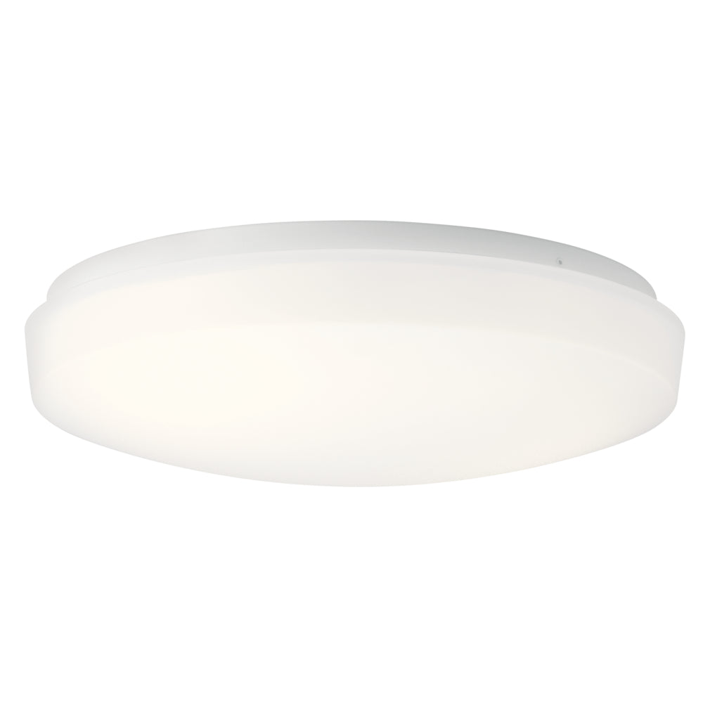 KICHLER, LED WHITE FLUSH MOUNT, FLUSH MOUNT CEILING LIGHTS
