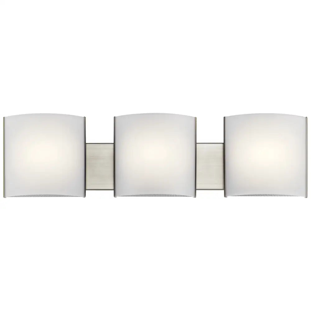 KICHLER, 3 LIGHT LED VANITY LIGHT, BATH VANITY LIGHT