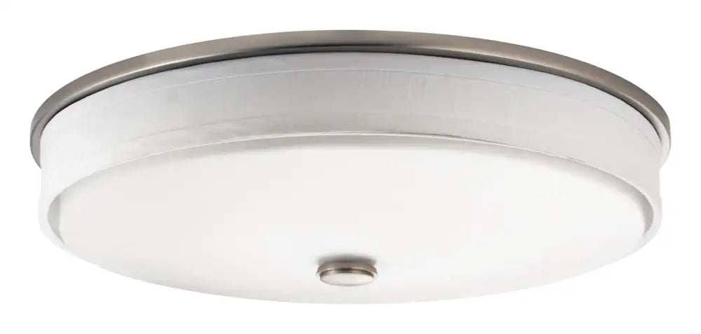 KICHLER, BRUSHED NICKEL LED FLUSH MOUNT, FLUSH MOUNT CEILING LIGHTS