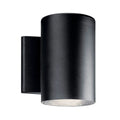 KICHLER, CYLINDR 3000K LED 7Â€ WALL LIGHT, OUTDOOR WALL LIGHTS