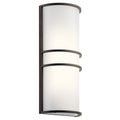 KICHLER, 2 LIGHT LED WALL SCONCE, WALL SCONCES