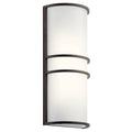 KICHLER, 2 LIGHT LED WALL SCONCE, WALL SCONCES