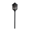 KICHLER, SIX GROOVE 12V NON INTEGRATED, OUTDOOR WALL LIGHTS