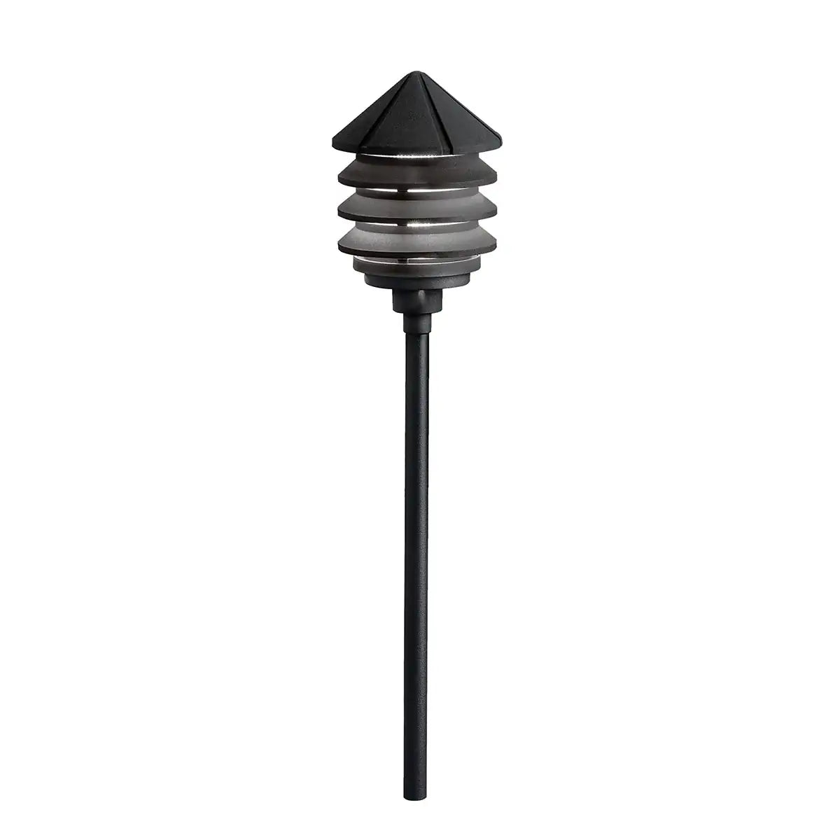 KICHLER, SIX GROOVE 12V NON INTEGRATED, OUTDOOR WALL LIGHTS