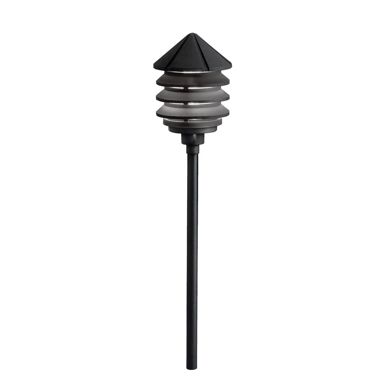KICHLER, SIX GROOVE 12V NON INTEGRATED, OUTDOOR WALL LIGHTS