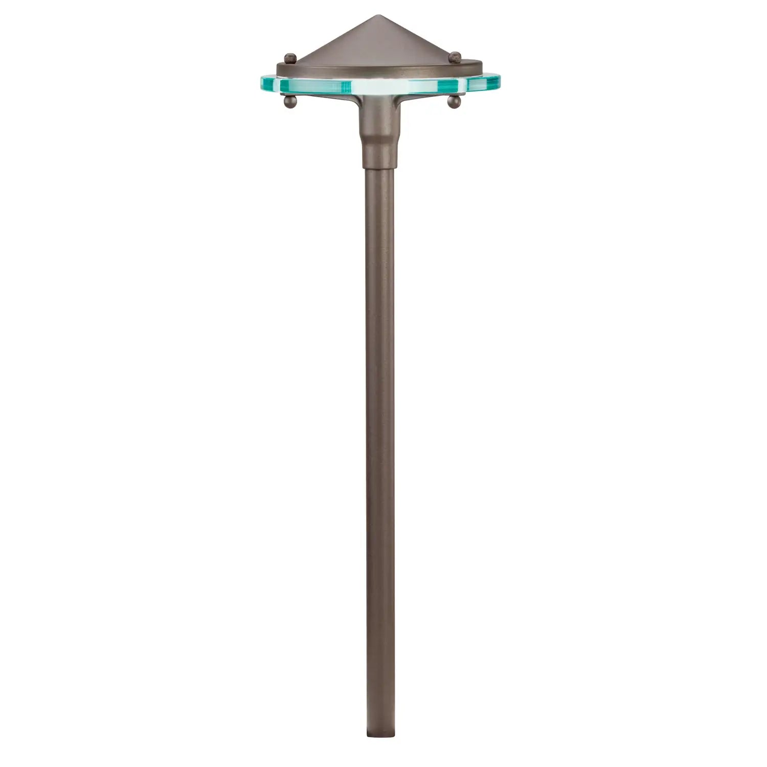KICHLER, GLASS & METAL 12V PATH LIGHT, PATH LIGHTS