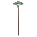 KICHLER, GLASS & METAL 12V PATH LIGHT, PATH LIGHTS