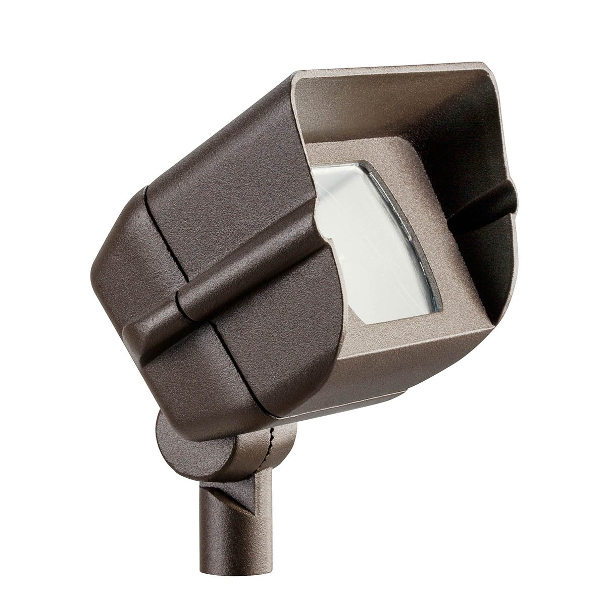 KICHLER 12V HOODED ADJUSTABLE FLOOD