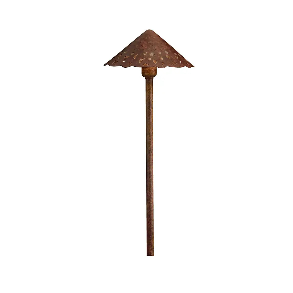 KICHLER, CAST HAMMERED ROOF 12V PATH LIGHT, PATH LIGHTS