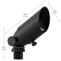 KICHLER LONG ADJUSTABLE COWL MR11 IN - DO NOT SHOW ON WEBSITE