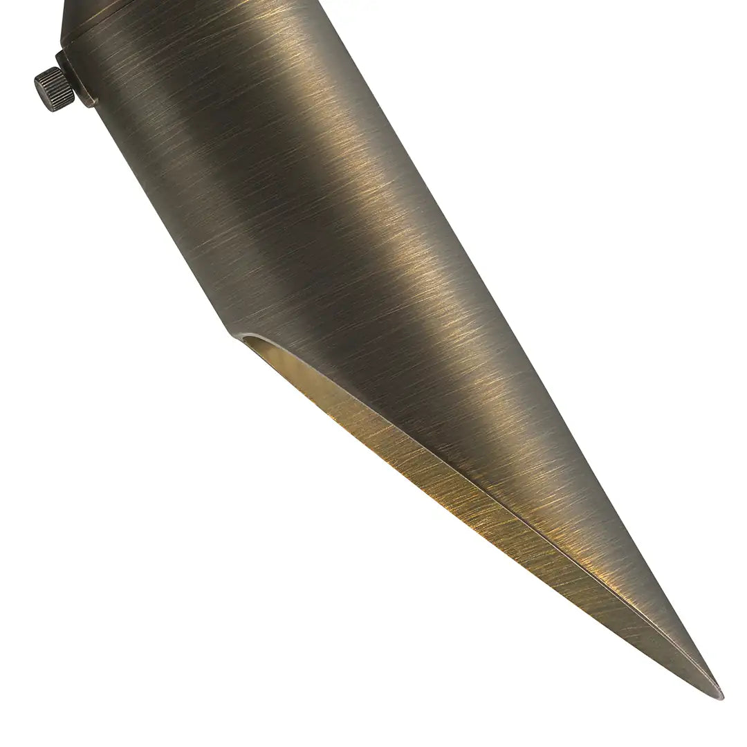 KICHLER, COWL MINI DOWNLIGHT, OUTDOOR WALL LIGHTS