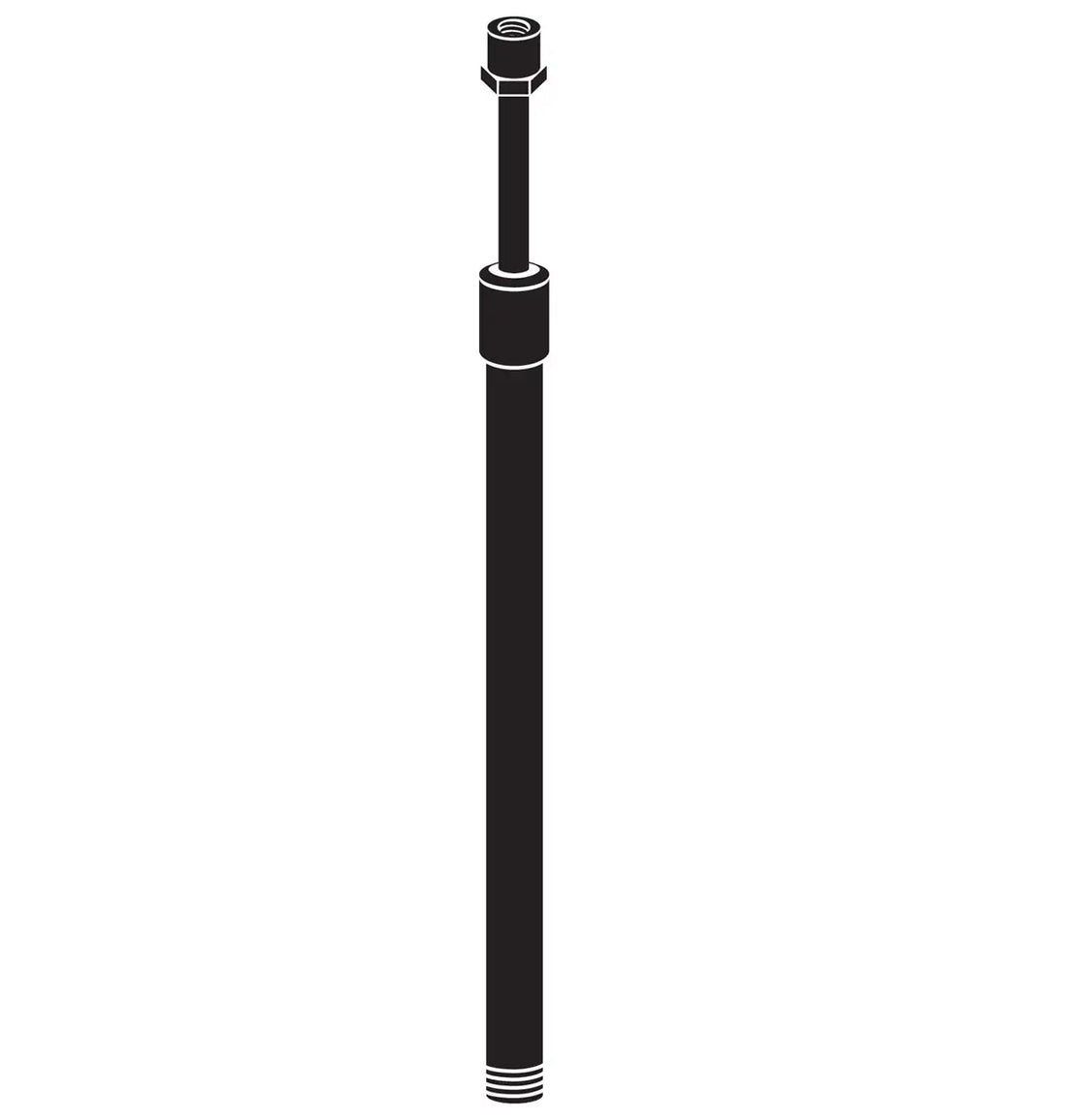 KICHLER 12V ACCENT ADJUSTABLE HEIGHT STEM - DO NOT SHOW ON WEBSITE
