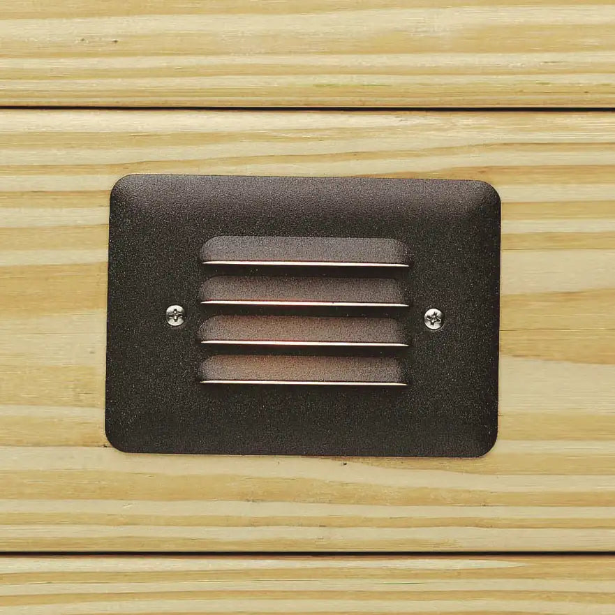 KICHLER LOUVERED LED MINI STEP LIGHT - DO NOT SHOW ON WEBSITE