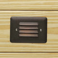 KICHLER LOUVERED LED MINI STEP LIGHT - DO NOT SHOW ON WEBSITE