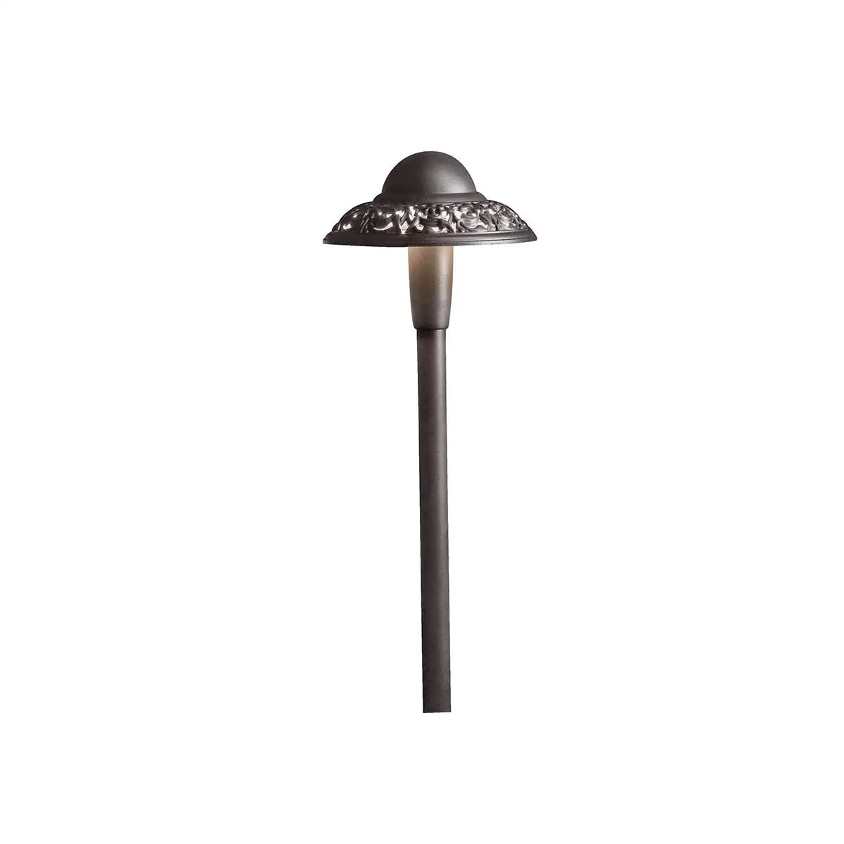 KICHLER, PIERCED DOME 2700K LED PATH LIGHT, PATH LIGHTS
