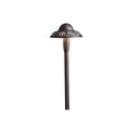 KICHLER PIERCED DOME 2700K LED PATH LIGHT