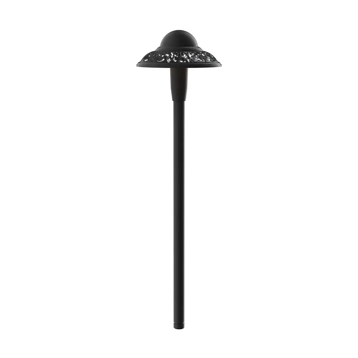 KICHLER, PIERCED DOME 3000K LED PATH LIGHT ARCHITECTURAL, PATH LIGHTS