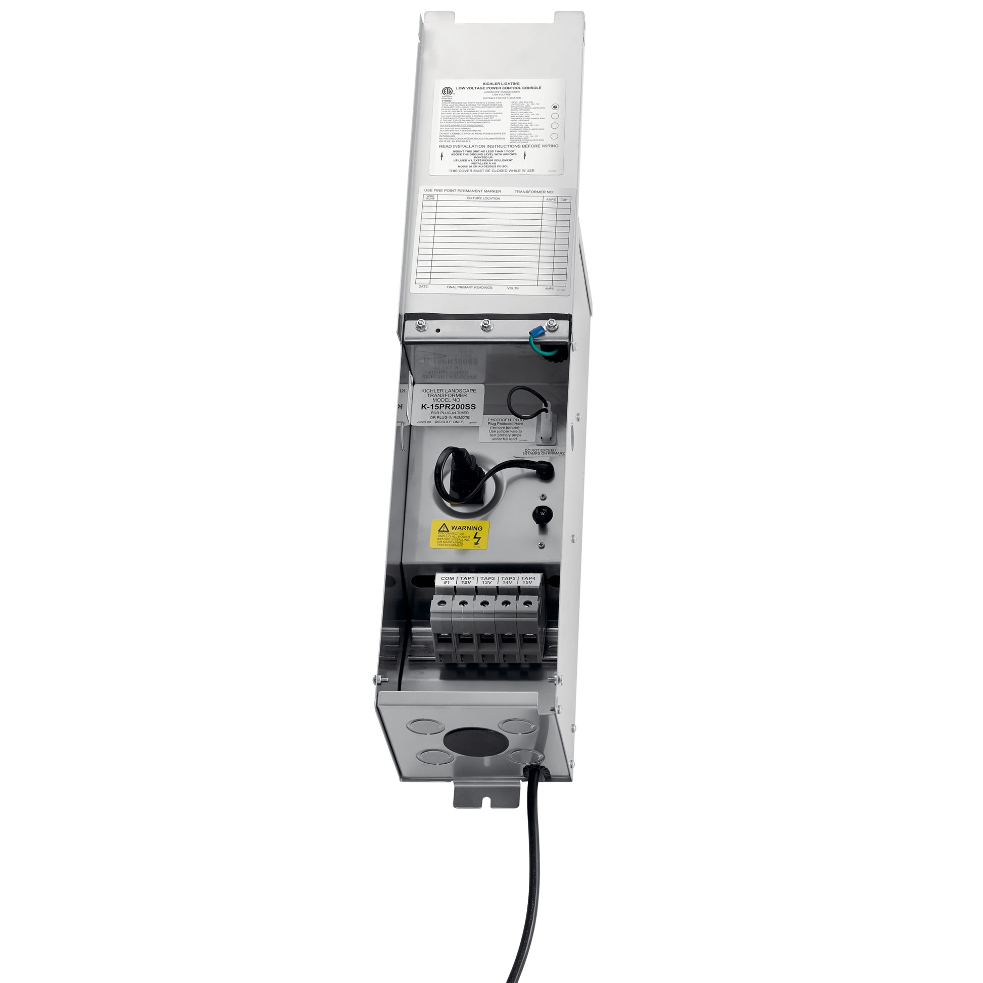 KICHLER PRO SERIES 200W TRANSFORMER STAINLESS STEEL