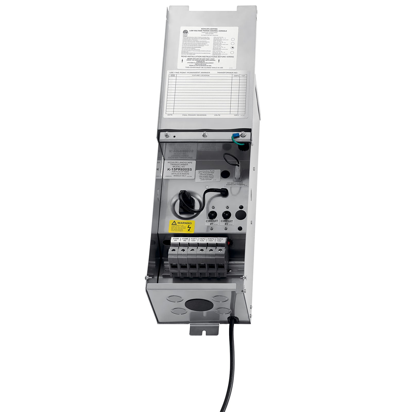 KICHLER PRO SERIES 600W TRANSFORMER STAINLESS STEEL