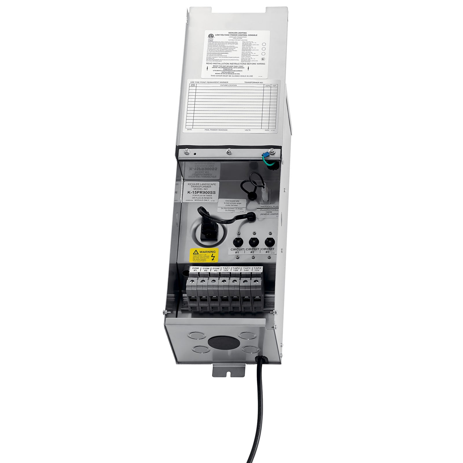 KICHLER PRO SERIES 900W TRANSFORMER STAINLESS STEEL