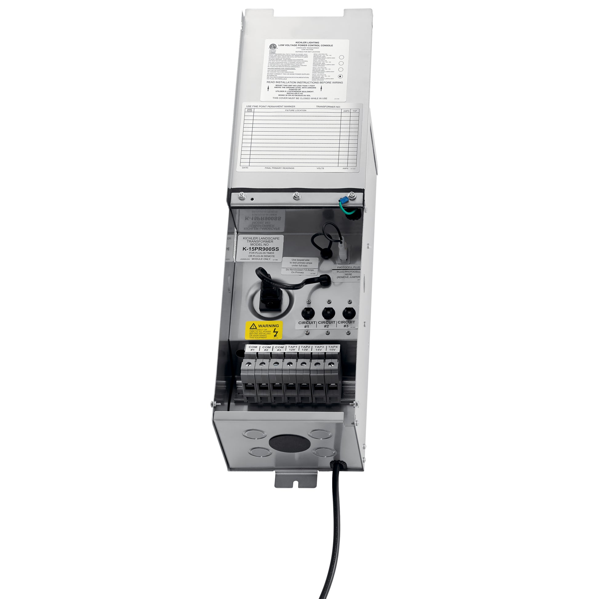 KICHLER PRO SERIES 900W TRANSFORMER STAINLESS STEEL