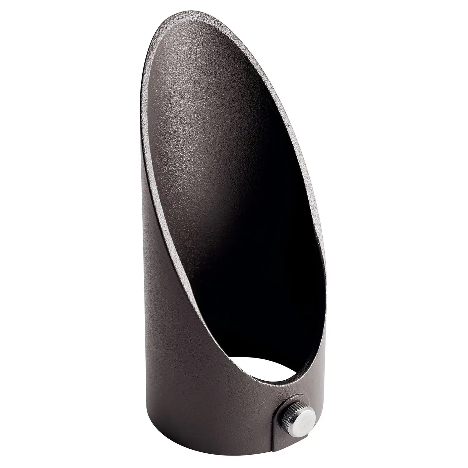 KICHLER ACCENT VLO 2" SMALL LONG COWL TEXTURED ARCHITECTURAL BRONZE - DO NOT SHOW ON WEBSITE