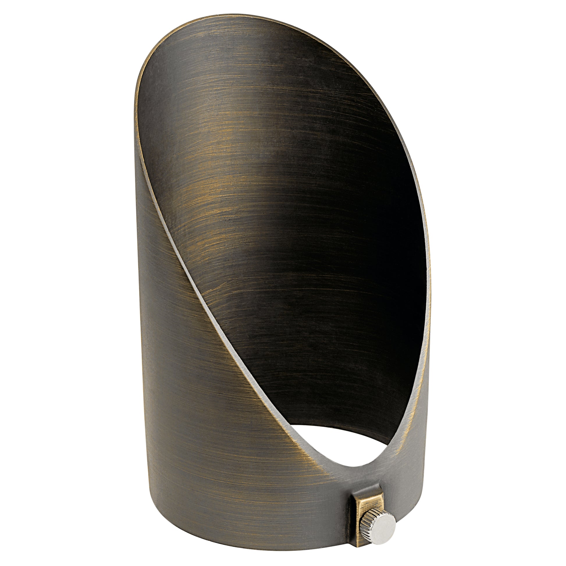KICHLER LED ACCENT 12V 6" LONG COWL CENTENNIAL BRASS