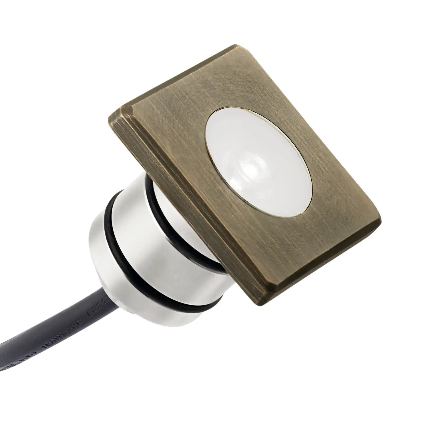 KICHLER MINI ALL-PURPOSE SQUARE ACCESSORY CENTENNIAL BRASS - DO NOT SHOW ON WEBSITE