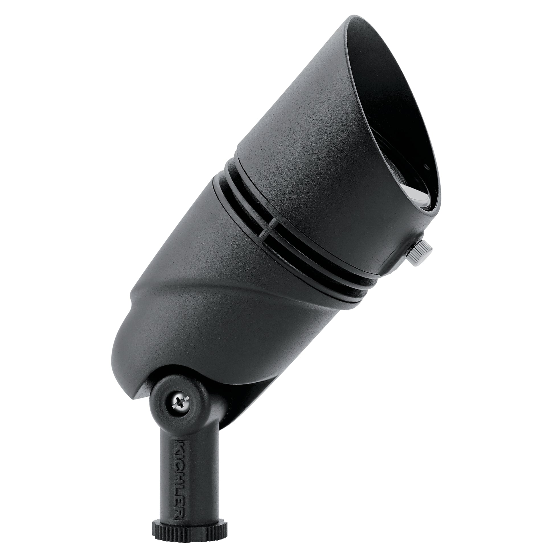 KICHLER VLO 2700K 35 DEGREE LED HIGH LUMEN ACCENT FLOODLIGHT TEXTURED BLACK
