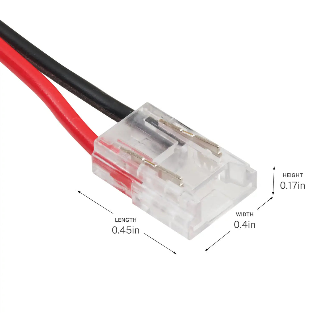 KICHLER COB Dry Tape to Supply Lead Crimp Connectors - DO NOT SHOW ON WEBSITE