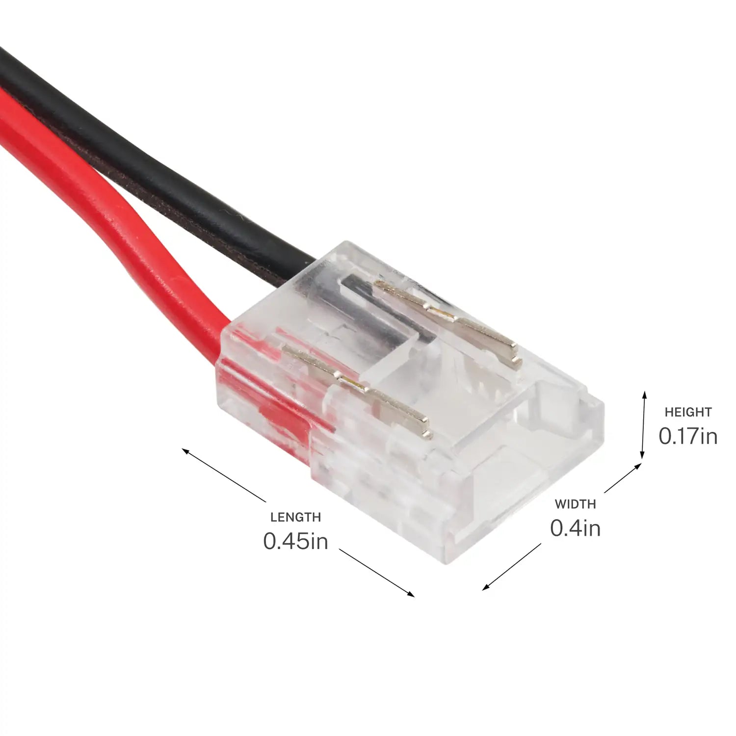 KICHLER COB Dry Tape to Supply Lead Crimp Connectors - DO NOT SHOW ON WEBSITE