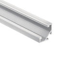KICHLER TE STANDARD SERIES 45 DEGREE SURFACE CHANNEL SILVER - DO NOT SHOW ON WEBSITE