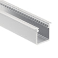 KICHLER TE STANDARD SERIES DEEP WELL RECESSED CHANNEL SILVER