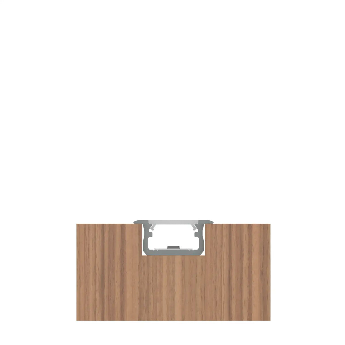 KICHLER TE STANDARD SERIES STANDARD DEPTH RECESSED CHANNEL SILVER - DO NOT SHOW ON WEBSITE
