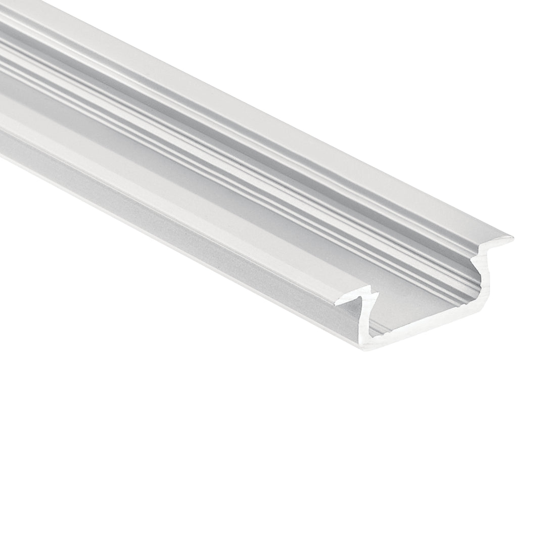 KICHLER TE STANDARD SERIES SHALLOW WELL RECESSED CHANNEL SILVER