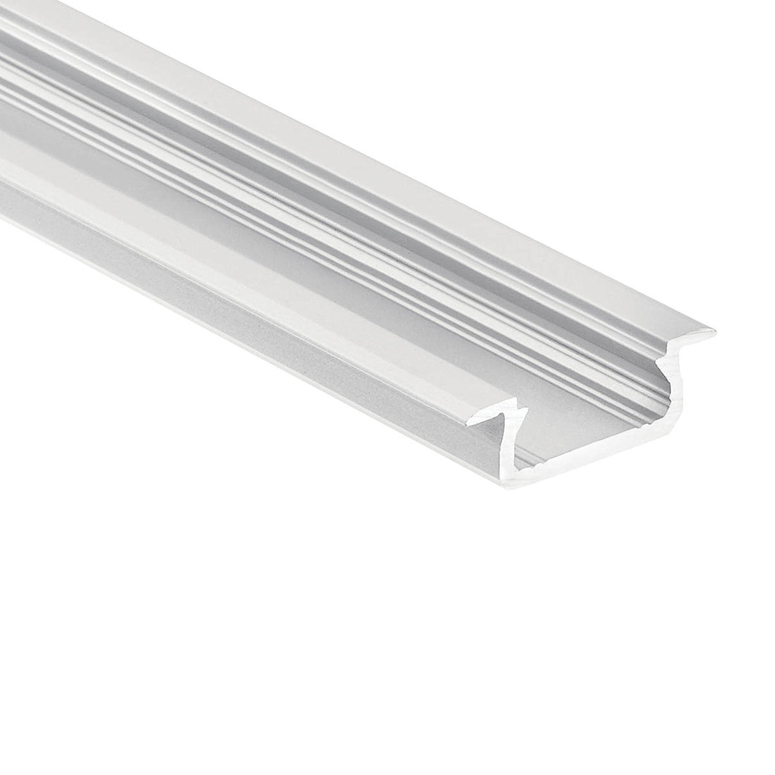 KICHLER TE STANDARD SERIES SHALLOW WELL RECESSED CHANNEL SILVER