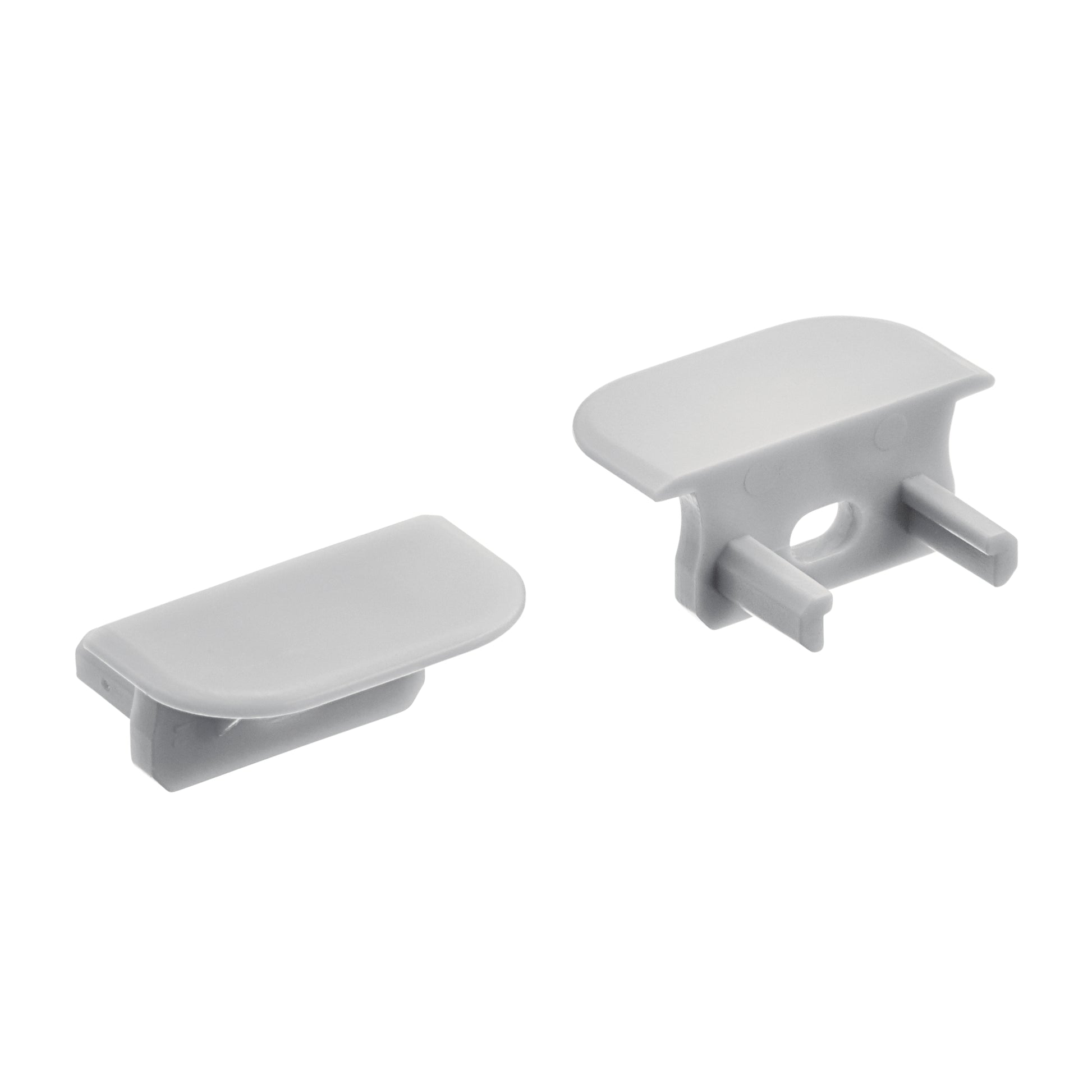 KICHLER TE STANDARD SERIES STANDARD RC END CAPS SILVER