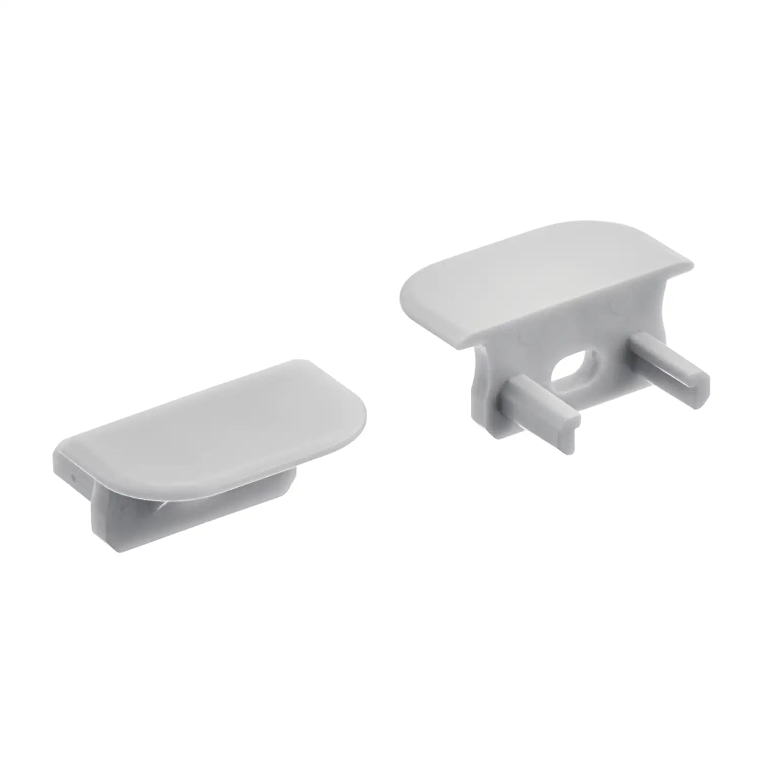 KICHLER TE STANDARD SERIES STANDARD RC END CAPS SILVER - DO NOT SHOW ON WEBSITE