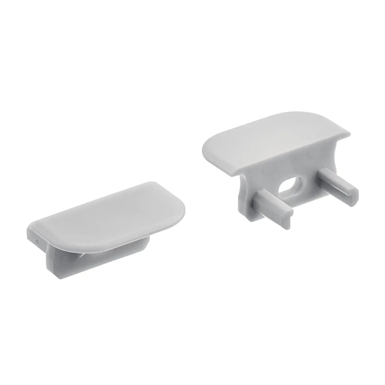 KICHLER TE STANDARD SERIES STANDARD RC END CAPS SILVER - DO NOT SHOW ON WEBSITE