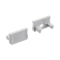 KICHLER TE STANDARD SERIES STANDARD SF END CAPS SILVER - DO NOT SHOW ON WEBSITE