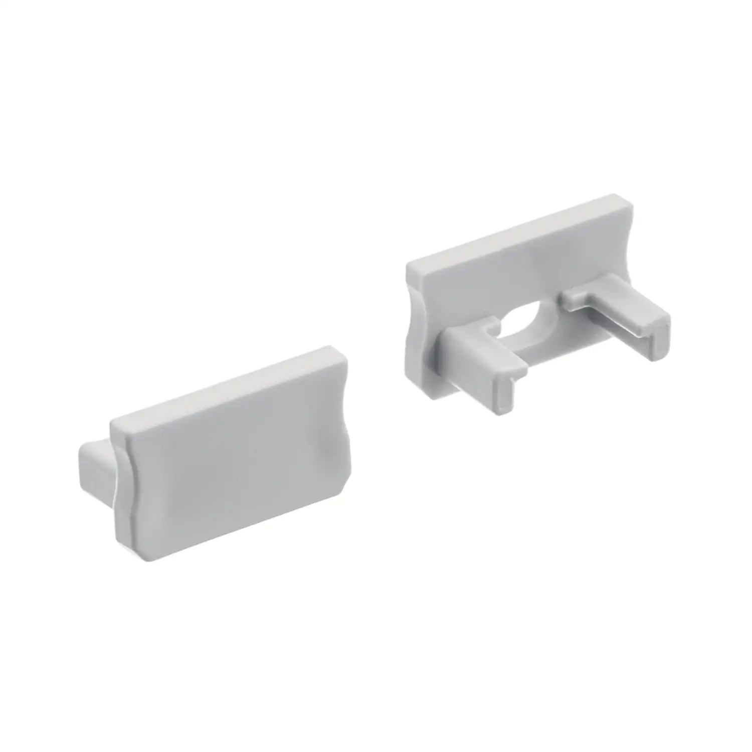 KICHLER TE STANDARD SERIES STANDARD SF END CAPS SILVER - DO NOT SHOW ON WEBSITE