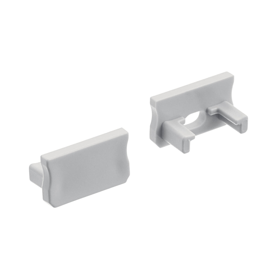 KICHLER TE STANDARD SERIES STANDARD SF END CAPS SILVER