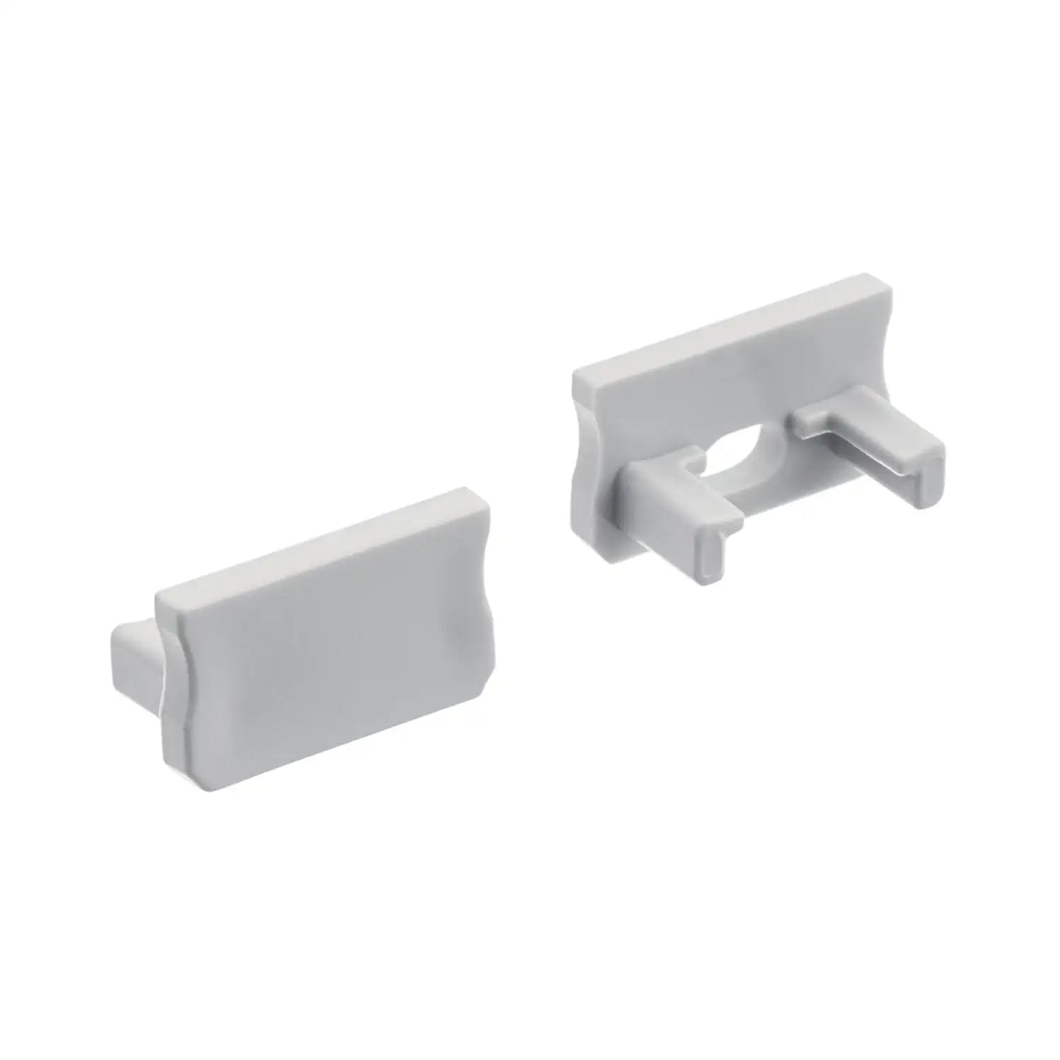 KICHLER TE STANDARD SERIES STANDARD SF END CAPS SILVER - DO NOT SHOW ON WEBSITE