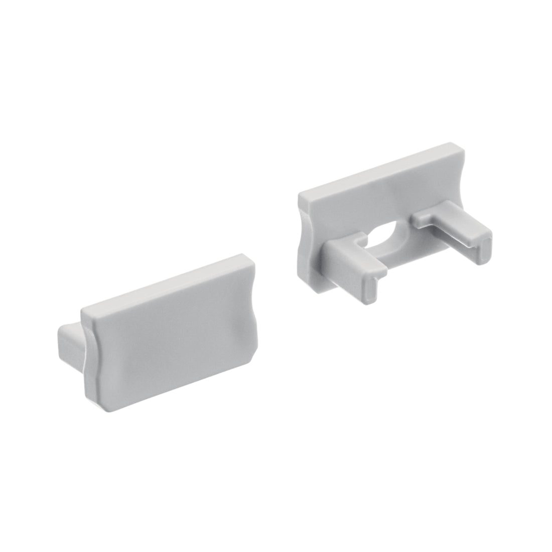 KICHLER TE STANDARD SERIES STANDARD SF END CAPS SILVER