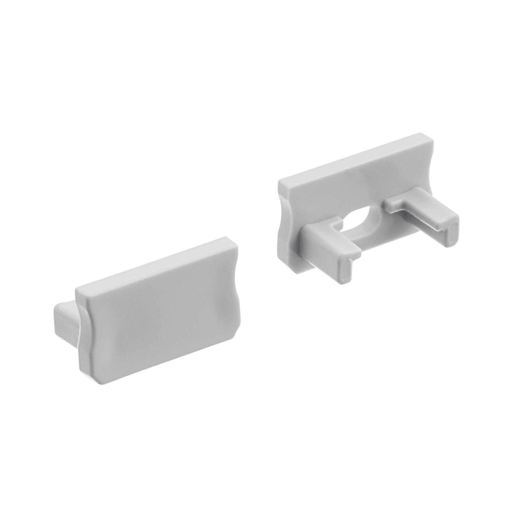 KICHLER TE STANDARD SERIES STANDARD SF END CAPS SILVER