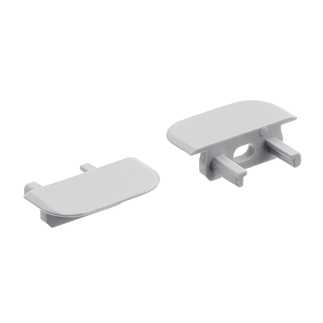 KICHLER TE STANDARD SERIES SHALLOW WELL RC END CAPS SILVER