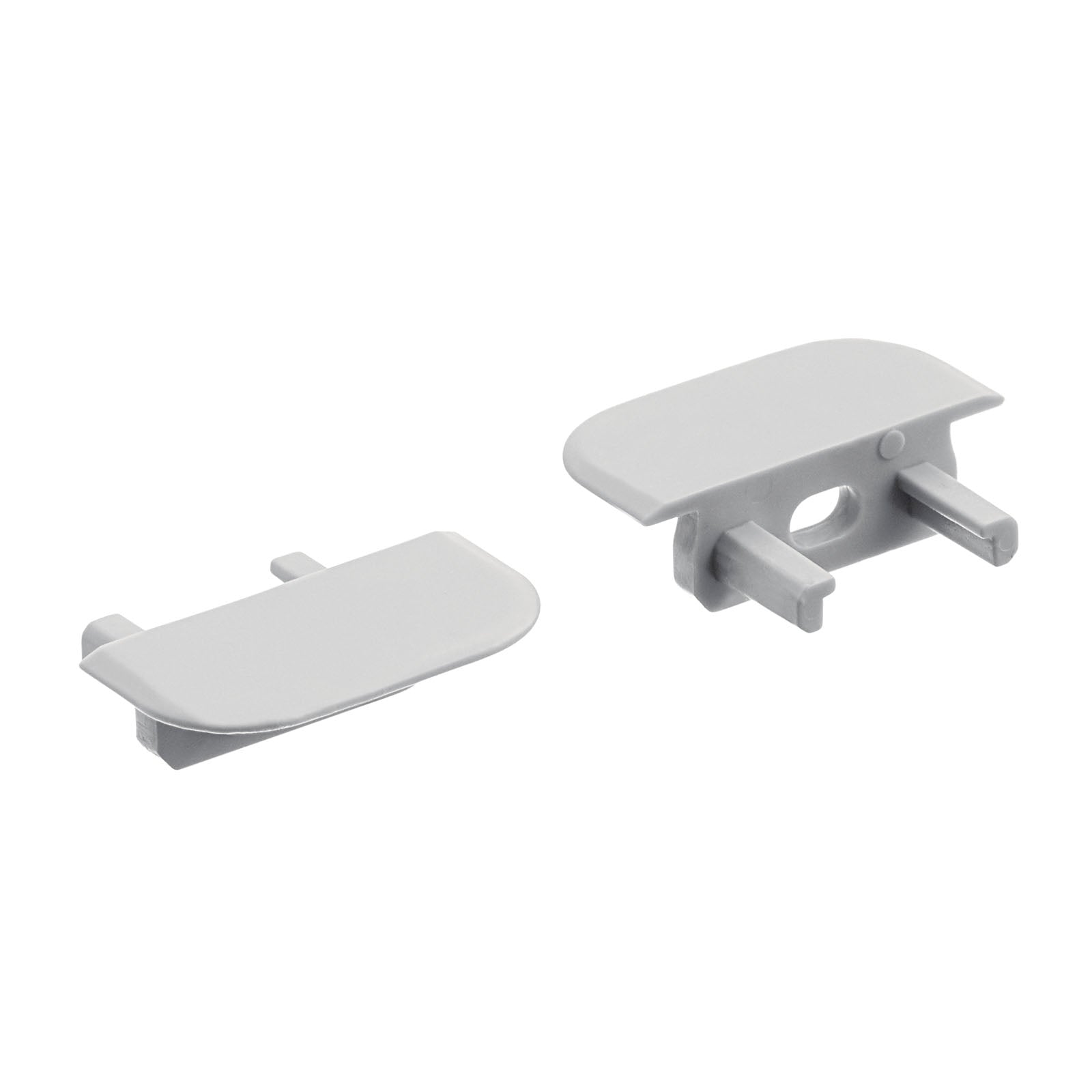 KICHLER TE STANDARD SERIES SHALLOW WELL RC END CAPS SILVER