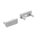 KICHLER TE STANDARD SERIES SHALLOW WELL SF END CAPS SILVER