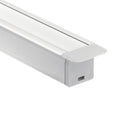 KICHLER TE STANDARD SERIES 4' KIT DEEP WELL RECESSED CHANNEL SILVER - DO NOT SHOW ON WEBSITE