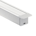 KICHLER TE STANDARD SERIES 8' KIT DEEP WELL RECESSED CHANNEL SILVER - DO NOT SHOW ON WEBSITE